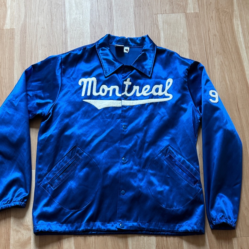 Ebbets Field Blue Montreal Men's Jacket